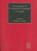 Tapa de Encyclopedia of nineteenth-century thought