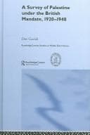 Tapa de The survey of Palestine under the British Mandate, 1920-1948