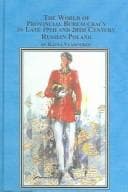 Tapa de The world of provincial bureaucracy in late 19th and 20th century Russian Poland