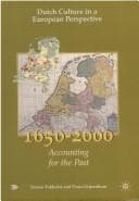 Tapa de Dutch culture in a European perspective