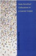 Tapa de Collocations in a learner corpus