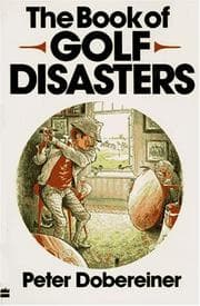 Tapa de The book of golf disasters