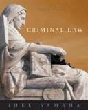 Tapa de Criminal law