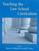 Tapa de Teaching the law school curriculum