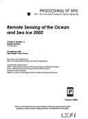 Tapa de Remote sensing of the ocean and sea ice 2002