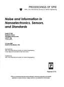 Tapa de Noise and information in nanoelectronics, sensors, and standards