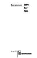 Tapa de Sobre piel y papel