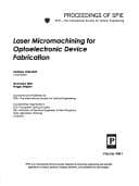 Tapa de Laser micromachining for optoelectronic device fabrication