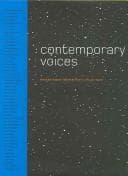 Tapa de Contemporary voices