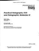 Tapa de Practical holography XVII and Holographic materials IX