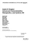 Tapa de Lasers in surgery