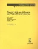 Tapa de Nanocrystals, and organic and hybrid nanomaterials