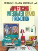 Tapa de Advertising and integrated brand promotion
