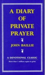 Tapa de A diary of private prayer