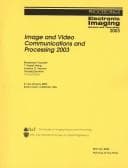 Tapa de Image and video communications and processing 2003