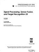 Tapa de Signal processing, sensor fusion, and target recognition XII