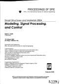 Tapa de Smart structures and materials 2004 : modeling, signal processing, and control