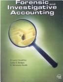 Tapa de Forensic and investigative accounting