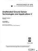 Tapa de Unattended ground sensor technologies and applications V