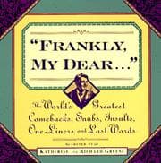 Tapa de "Frankly, my dear-- "