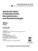 Tapa de Advanced topics in optoelectronics, microelectronics, and nanotechnologies