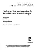 Tapa de Design and process integration for microelectronic manufacturing II