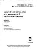 Tapa de Nondestructive Detection and Measurement for Homeland Security