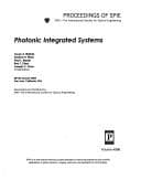 Tapa de Photonic integrated systems