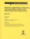 Tapa de Photonics applications in astronomy, communications, industry, and high-energy physics experiments