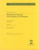 Tapa de Biomedical Sensing and Imaging Technologies