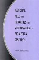 Tapa de National need and priorities for veterinarians in biomedical research