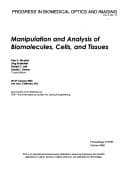 Tapa de Manipulation and analysis of biomolecules, cells, and tissues
