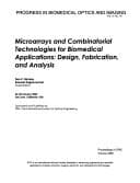 Tapa de Microarrays and combinatorial technologies for biomedical applications