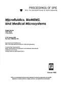 Tapa de Microfluidics, bioMEMS, and medical microsystems