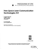 Tapa de Free-space laser communication technologies XVI