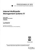 Tapa de Internet Multimedia Management Systems IV