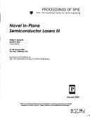 Tapa de Novel in-plane semiconductor lasers III