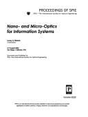 Tapa de Nano- and micro-optics for information systems