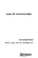 Tapa de Sudan, oil, and human rights