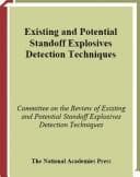 Tapa de Existing and potential standoff explosives detection techniques