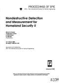 Tapa de Nondestructive detection and measurement for homeland security II