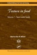 Tapa de Texture in food