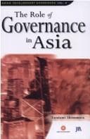 Tapa de The role of governance in Asia