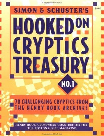 Tapa de Simon & Schuster Hooked on Cryptics Treasury #1