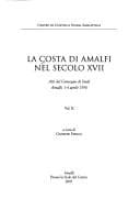 Tapa de La costa di Amalfi nel secolo XVII