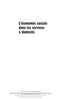 Tapa de L'économie sociale dans les services à domicile