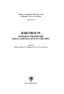 Tapa de Bakchias IX