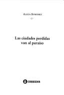 Tapa de Las ciudades perdidas van al paraíso