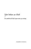 Tapa de Vrt behov av Olof