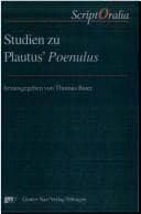 Tapa de Studien zu Plautus' "Poenulus"